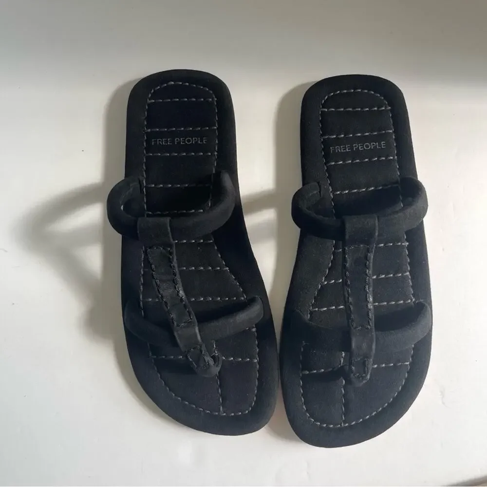 Free People 8.5 Black Strap‎ Hadden Sandal